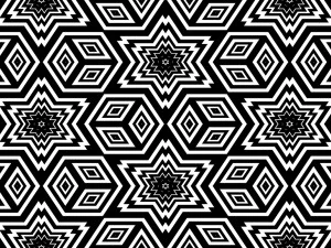 20 monochrome geometric backgrounds CG Textures