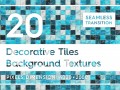 20 Decorative Tiles Backgrounds 3D Model