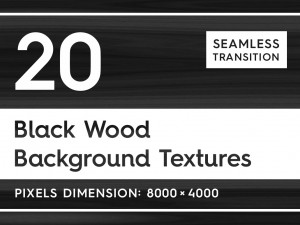 20 seamless black wood background textures CG Текстуры