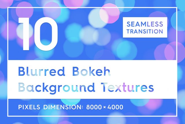 10 blurred bokeh background textures CG Textures .c4d .max .obj .3ds .fbx .stl .blend 