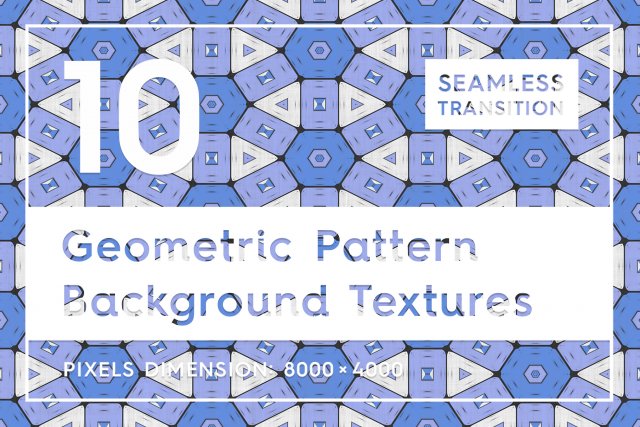 10 geometric pattern background textures Texturas CG .c4d .max .obj .3ds .fbx .stl .blend 