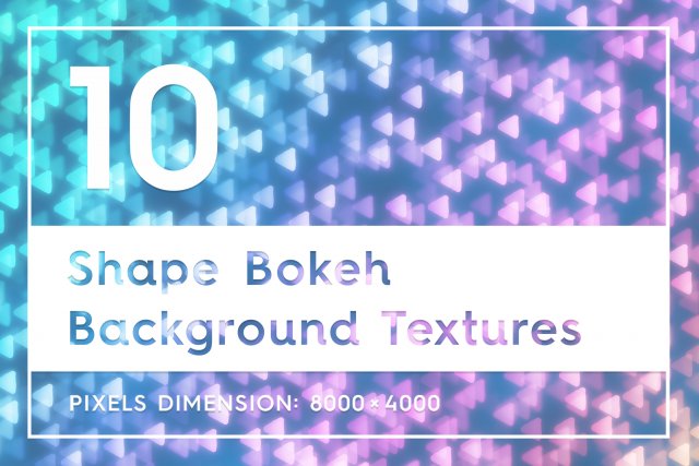 10 shape bokeh background textures CG Textures .c4d .max .obj .3ds .fbx .stl .blend 