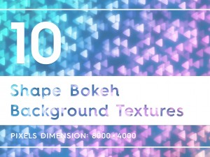 10 shape bokeh background textures CG Текстури