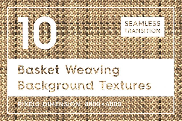 10 basket weaving background textures Tekstur CG .c4d .max .obj .3ds .fbx .stl .blend 