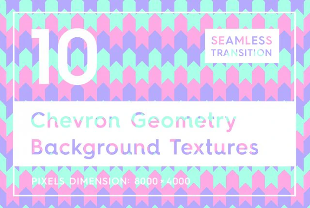10 texture di sfondo con geometria chevron CG Textures .c4d .max .obj .3ds .fbx .stl .blend 