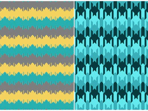 10 texture di sfondo con geometria chevron CG Textures