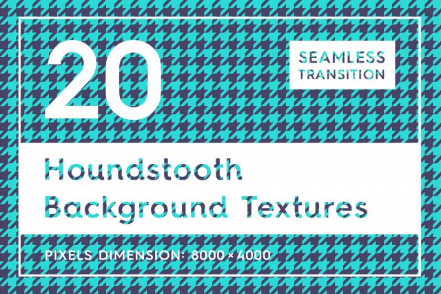 20 houndstooth background textures CG Texturen .c4d .max .obj .3ds .fbx .stl .blend 
