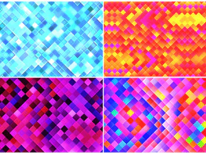 20 bright square tiles backgrounds CG Textures