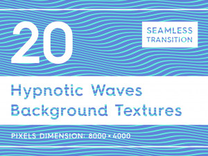 20 hypnotic wave backgrounds CG Textures