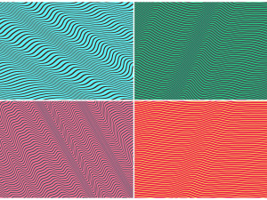 20 hypnotic wave backgrounds CG 纹理