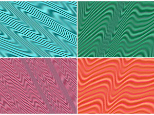 20 hypnotic wave backgrounds CG Textures