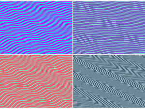 20 hypnotic wave backgrounds CG 纹理