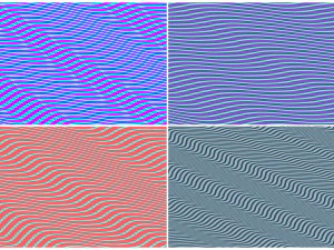 20 hypnotic wave backgrounds CG Textures