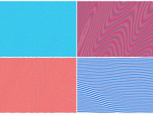20 hypnotic wave backgrounds CG Textures