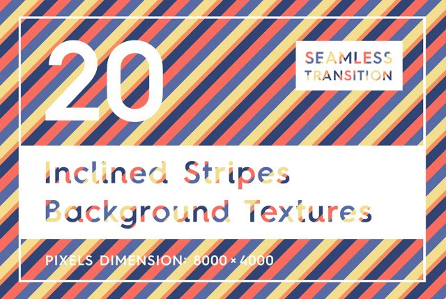 20 seamless inclined stripes background textures CG Textures .c4d .max .obj .3ds .fbx .stl .blend 