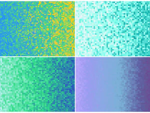 20 pixilated gradient backgrounds CG Textures