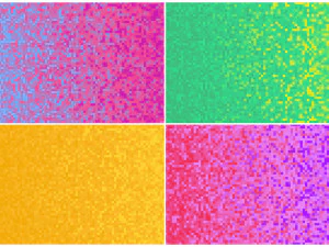 20 pixilated gradient backgrounds CG Textures
