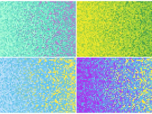 20 pixilated gradient backgrounds CG Textures