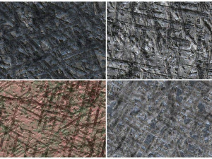 10 gouged wall background textures CG Textures