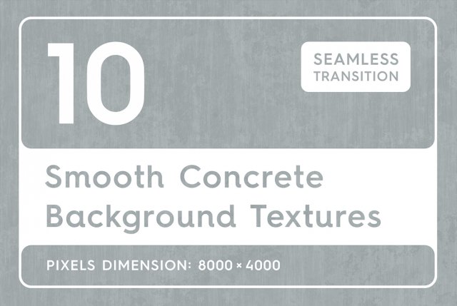10 smooth concrete background textures CG Texturen .c4d .max .obj .3ds .fbx .stl .blend 