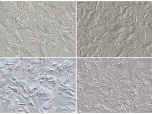10 rough plastering textures CG テクスチャ