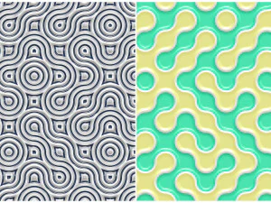 10 truchet tilling background textures CG Textures