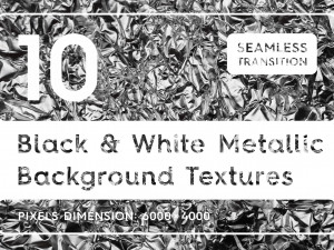 black white metallic textures CG Textures