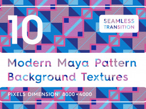 10 modern maya pattern backgrounds Texturas CG