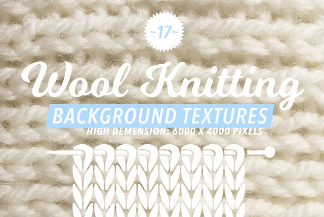 17 wool knitting textures CG Textures .c4d .max .obj .3ds .fbx .stl .blend 