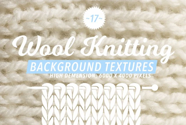 17 wool knitting textures CG Textures .c4d .max .obj .3ds .fbx .stl .blend 