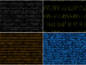 20 डीएनए डेटा कोड पृष्ठभूमि CG टेक्स्चर्स