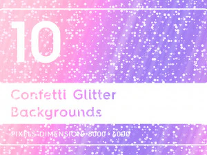 10 sfondi glitterati di coriandoli CG Textures