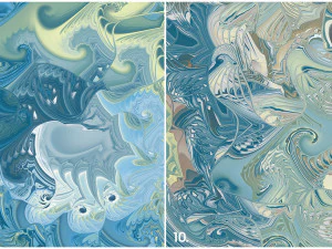 10 sea swirls backgrounds CG Textures