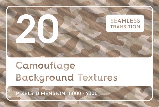 20 camouflage backgrounds textures CG Tekstury .c4d .max .obj .3ds .fbx .stl .blend 