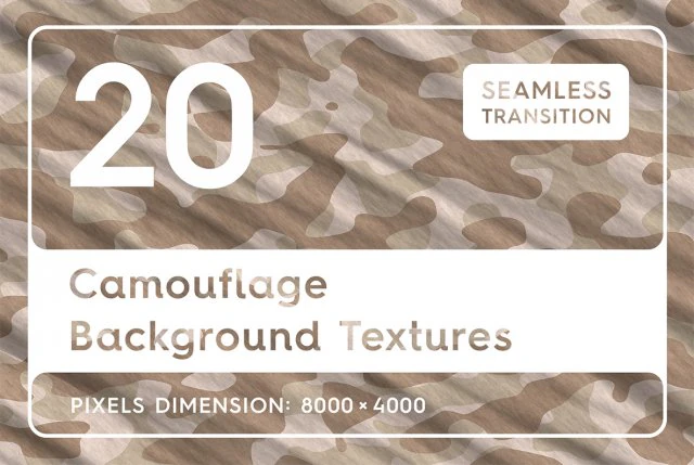 20 camouflage backgrounds textures CG Textures .c4d .max .obj .3ds .fbx .stl .blend 
