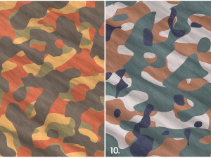 20 camouflage backgrounds textures CG Tekstury