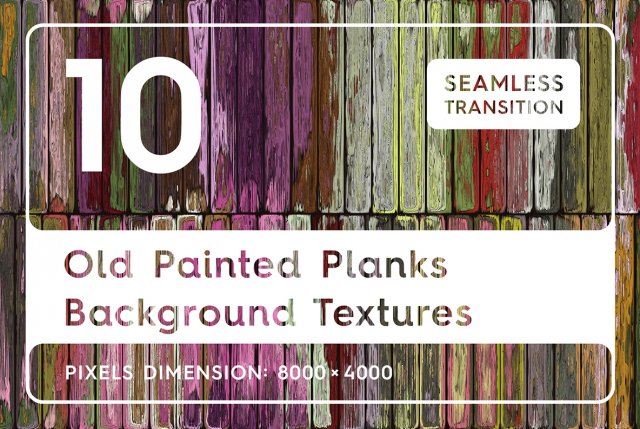 10 old painted planks background textures CG Textures .c4d .max .obj .3ds .fbx .stl .blend 