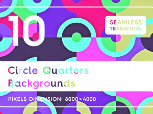 10 circle quarters backgrounds CG Textures
