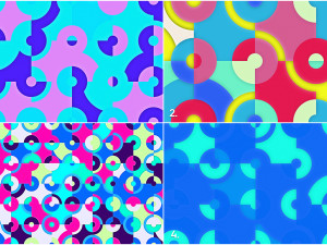 10 circle quarters backgrounds CG Textures