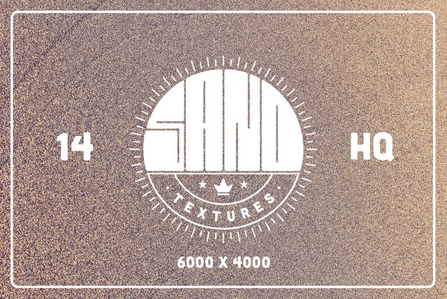 14 sand textures CG Текстуры .c4d .max .obj .3ds .fbx .stl .blend 