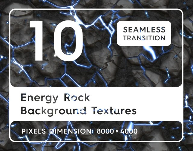 10 energy rock background textures seamless transition CG Textures .c4d .max .obj .3ds .fbx .stl .blend 