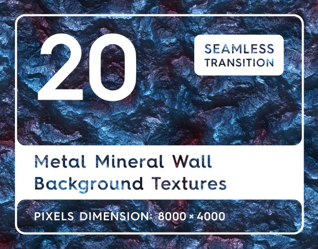 20 metal mineral wall background textures CG Textures .c4d .max .obj .3ds .fbx .stl .blend 
