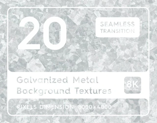 20 galvanized metal background textures CG Textures .c4d .max .obj .3ds .fbx .stl .blend 