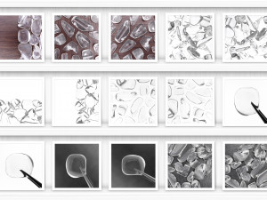 44 clear quartz background textures CG Tekstury