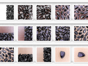 40 black tourmaline background textures CG Текстури