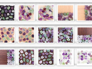 46 texturas de fundo de fluorita Texturas CG