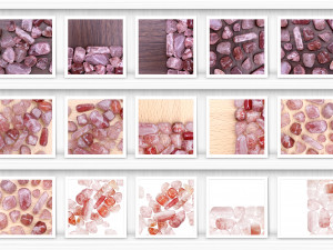 50 strawberry quartz background textures CG Dokuları
