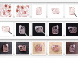 50 strawberry quartz background textures CG Dokuları