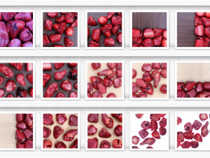 52 red coral background textures CG 纹理