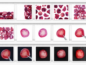 52 red coral background textures CG 纹理